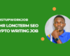 First Upwork Job: $3 Per Hour Longterm SEO Crypto Writing Job